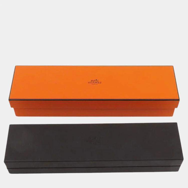 Pre Owned Hermes Chaine D'Ancre Contour XS 18K Pink Gold Bracelet 