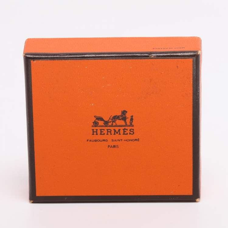 Pre Owned Hermès Silver Tone Hardware Cadena Lock Charm