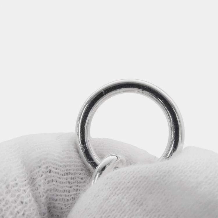 Pre Owned Hermes Chaine D'Ancre 14 Frames Silver 925 PM Bracelet 