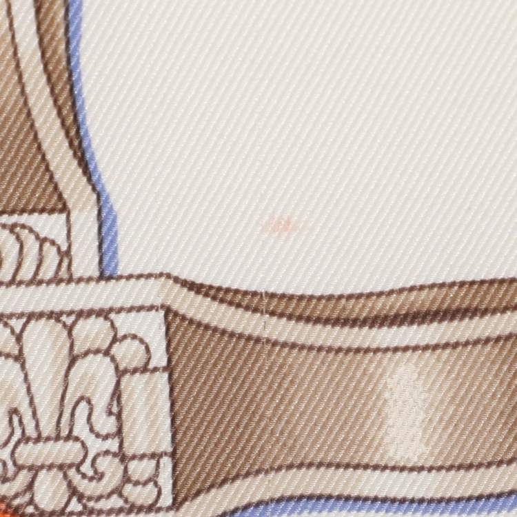 Pre Owned Hermès Multicolor Silk Les Rubans Du Cheval Scarf