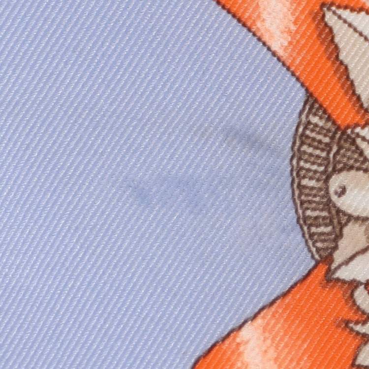 Pre Owned Hermès Multicolor Silk Les Rubans Du Cheval Scarf