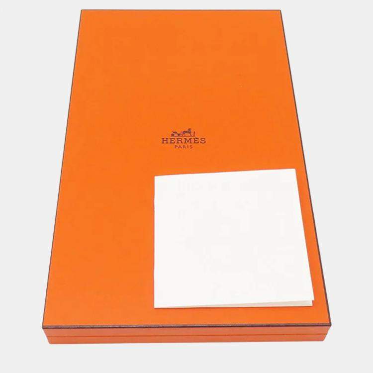 Pre Owned Hermes Chaine D'Ancre 43 Frames Necklace PM Silver 925