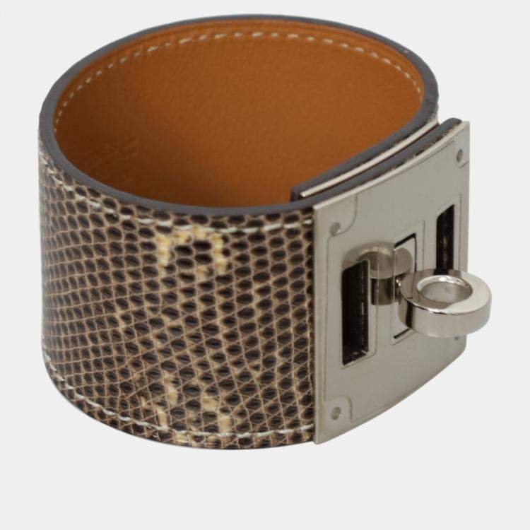 Pre Owned Hermes Lizard Kelly Dog Bracelet