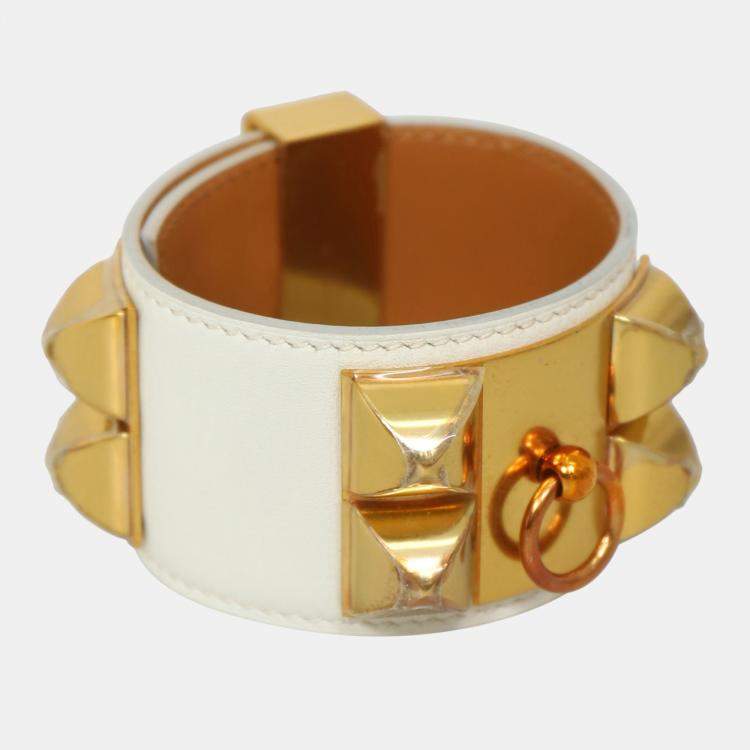 Pre Owned Hermes Collier De Chien Bracelet