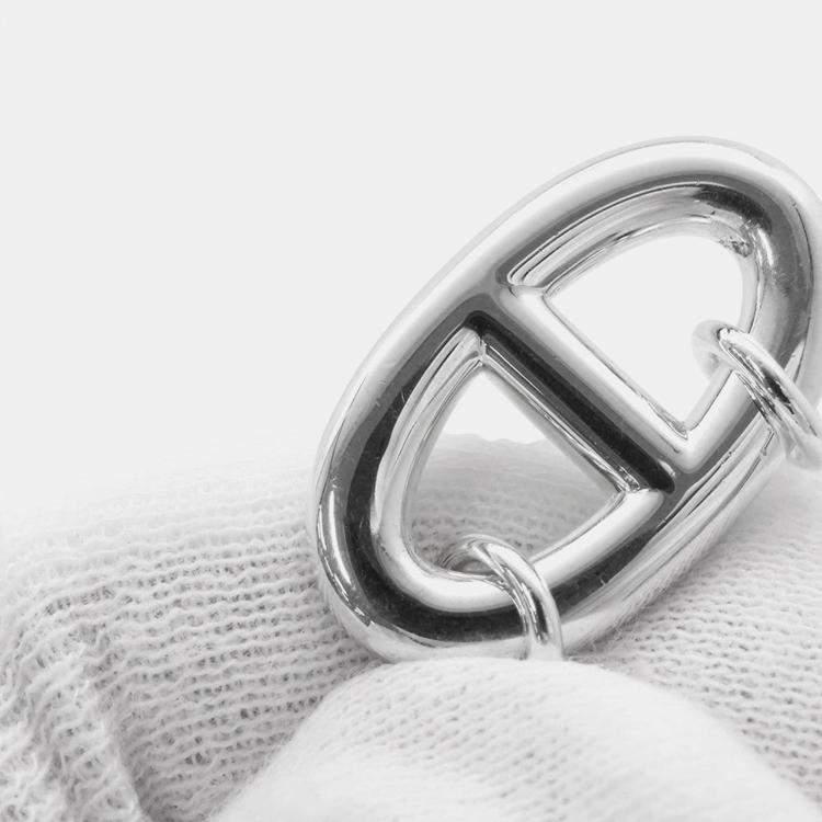 Pre Owned Hermes Chaine D'Ancre Farandole Bracelet Size Xs Sv925