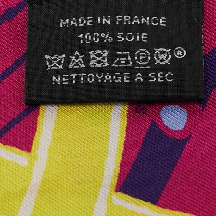 Pre Owned Hermès Multicolor Silk Twilly