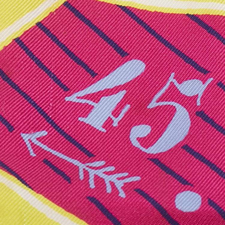 Pre Owned Hermès Multicolor Silk Twilly