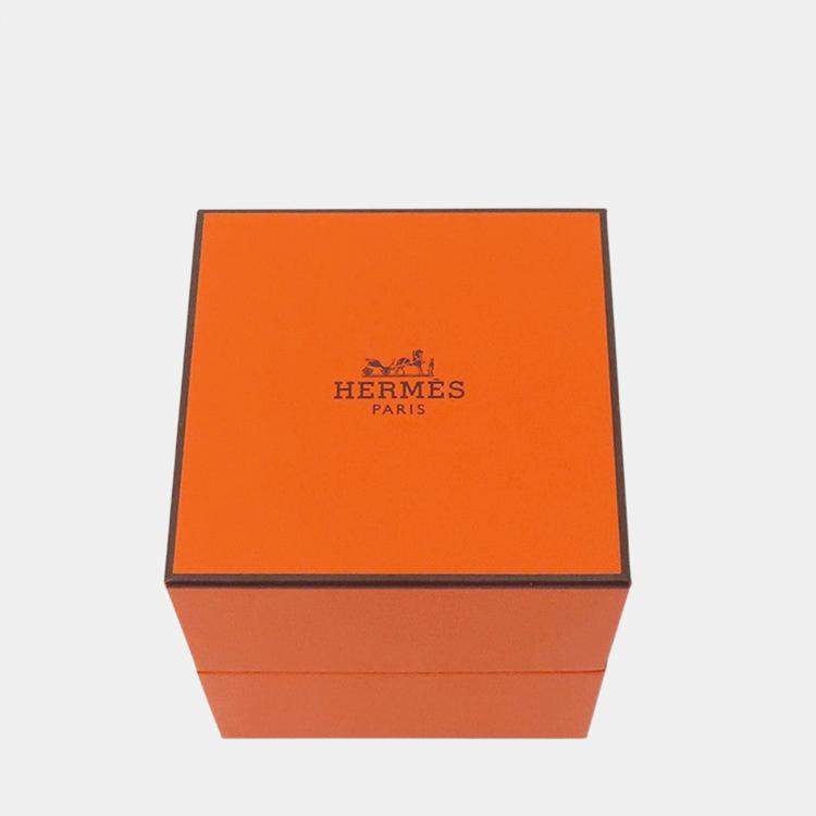 Pre Owned Hermes Chaine D'Ancre Bracelet 11 Frames Size GM Sv925