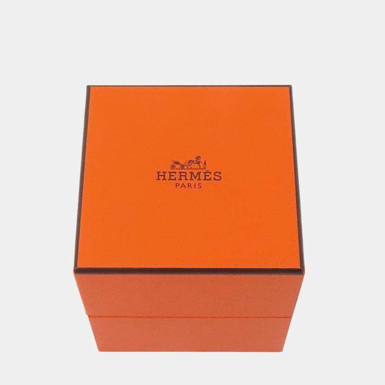 Pre Owned Hermes Chaine D'Ancre Bracelet 15 Frames Size MM Sv925