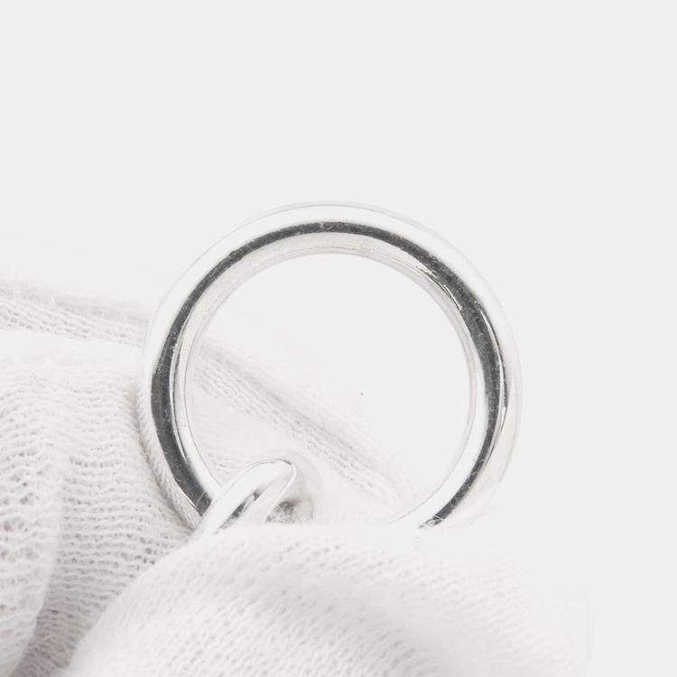 Pre Owned Hermes Chaine D'Ancre Bracelet 15 Frames Size MM Sv925