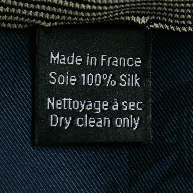 Pre Owned Hermès Blue Silk Della Cavalleria scarf