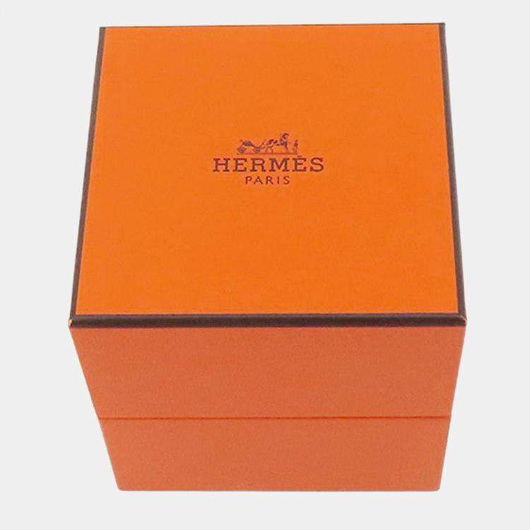 Pre Owned Hermes Chaine D'Ancre Bracelet 14 Frames Size Pm Sv925