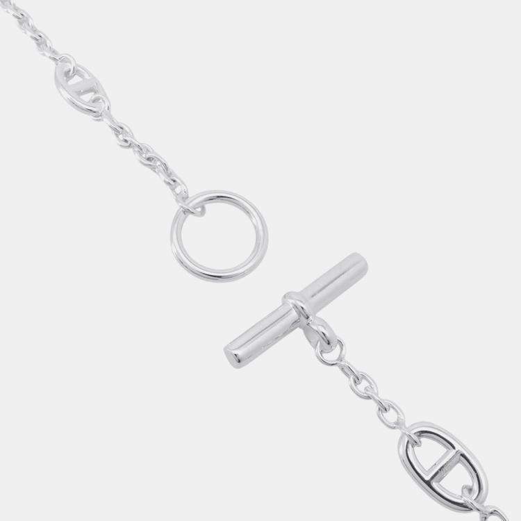 Pre Owned Hermes Farandole Long Necklace Size 120 Sv925