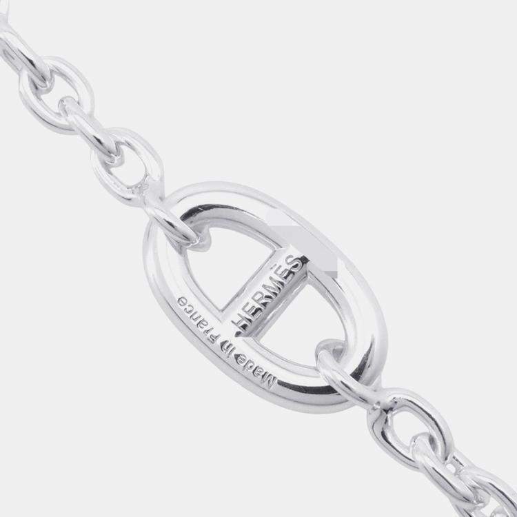 Pre Owned Hermes Farandole Long Necklace Size 120 Sv925