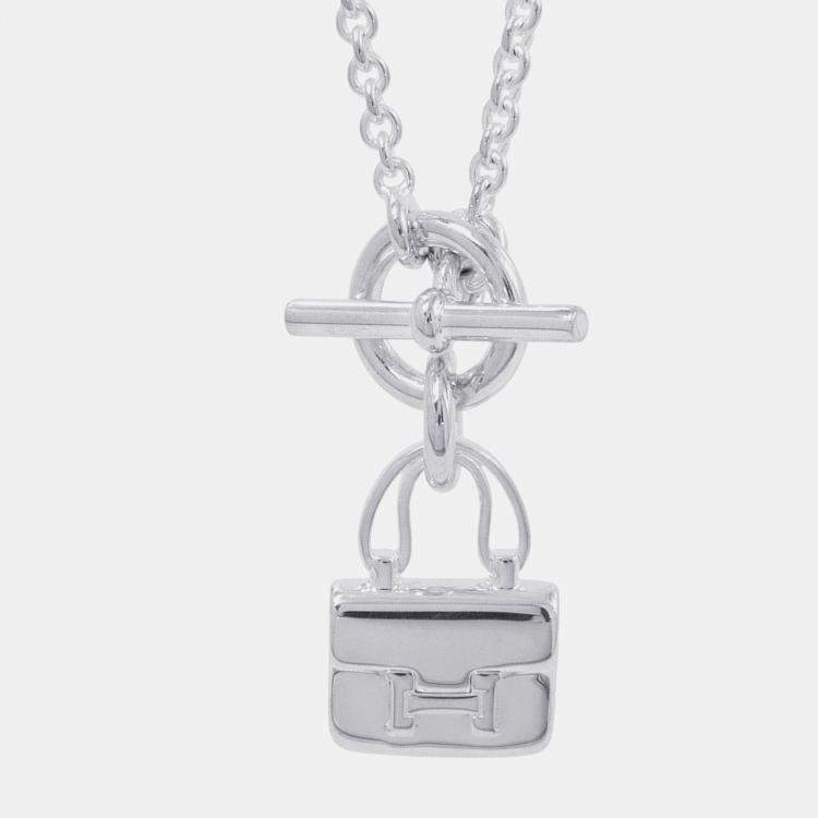 مملوكة مسبقًا Hermes Constance Amulette Necklace 00 Sv925