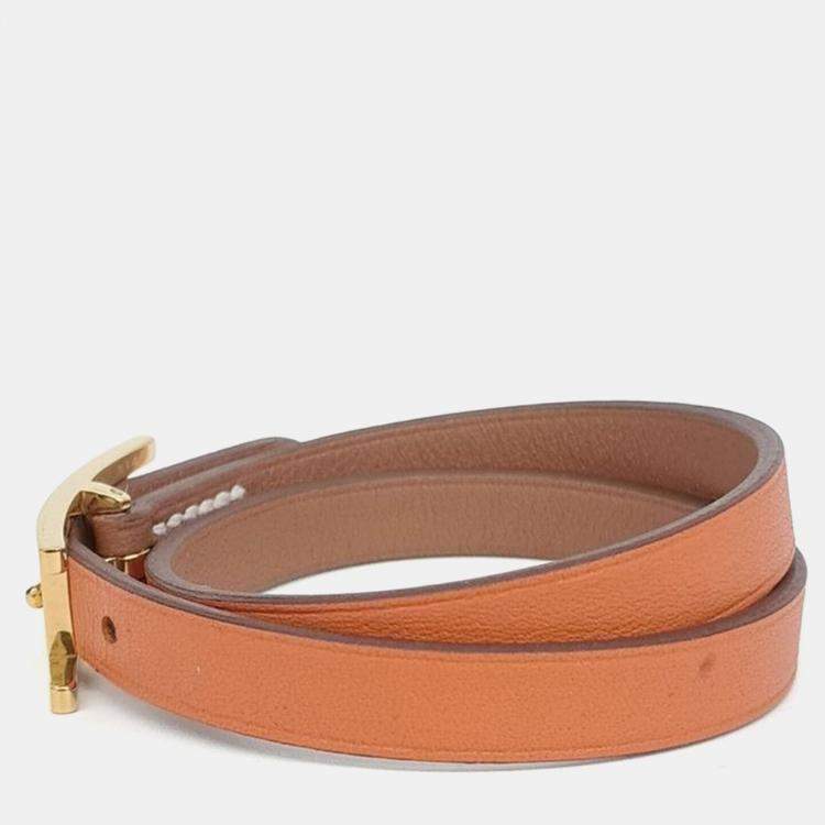 Pre Owned Hermes Behappy Double Strap Bracelet
