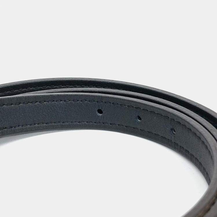 Pre Owned Hermes Brown Leather Belt Strap