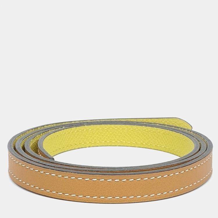 مملوكة مسبقًا حزام جلد بني هيرمس