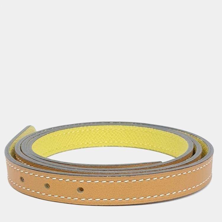 مملوكة مسبقًا حزام جلد بني هيرمس