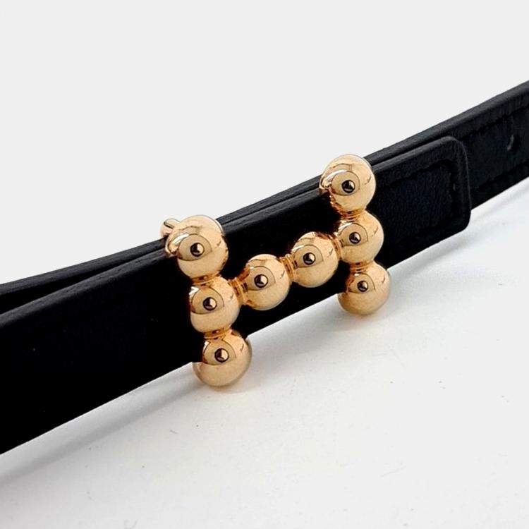 مملوكة مسبقًا Hermes Bubble Buckle Reversible Belt