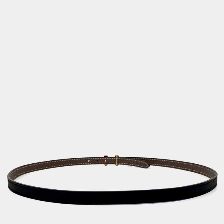 مملوكة مسبقًا Hermes Bubble Buckle Reversible Belt