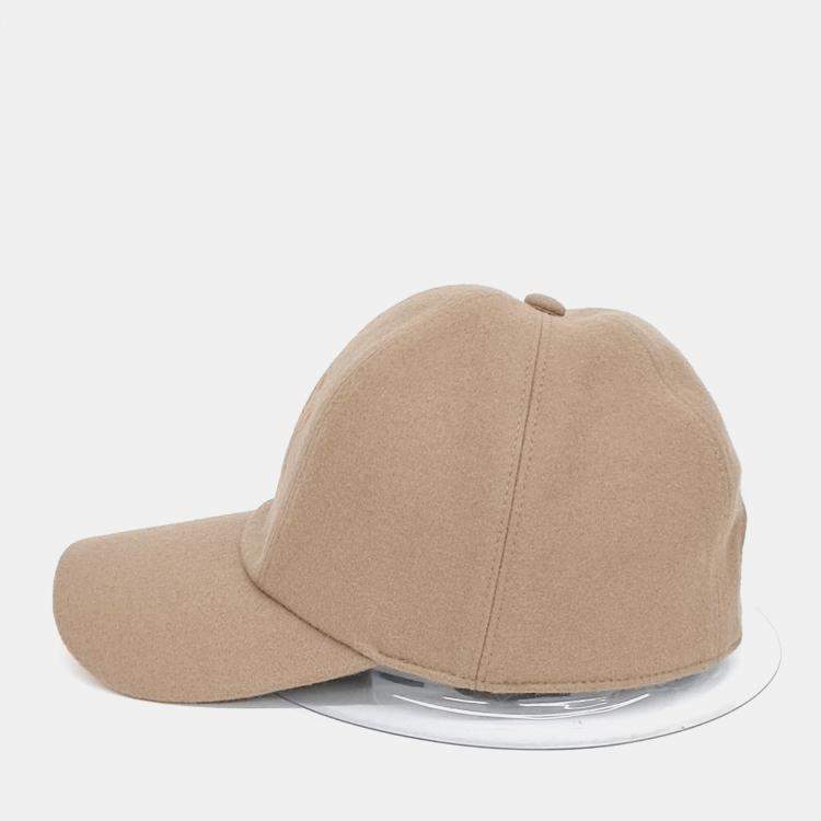 مملوكة مسبقًا Hermes Brown Cashmere hat