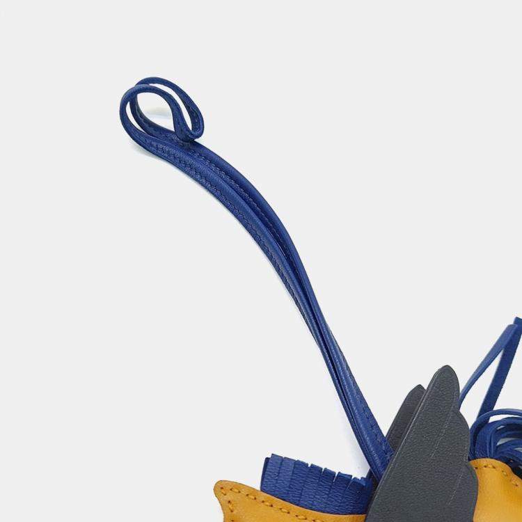 Pre Owned Hermes Multicolor Leather Pegasus Rodeo Small Bag Charm 