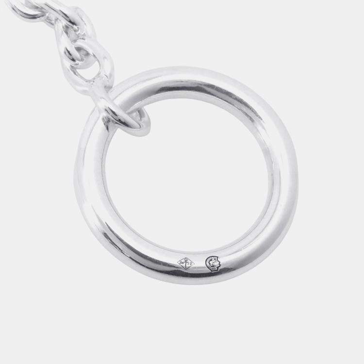 Pre Owned Hermes Chaine D'Ancre Farandole Bracelet Size Xs Sv925