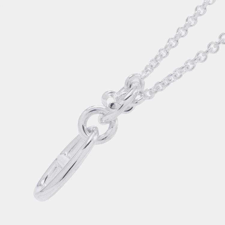 Pre Owned Hermes Chaine D'Ancre Amulette Necklace Sv925