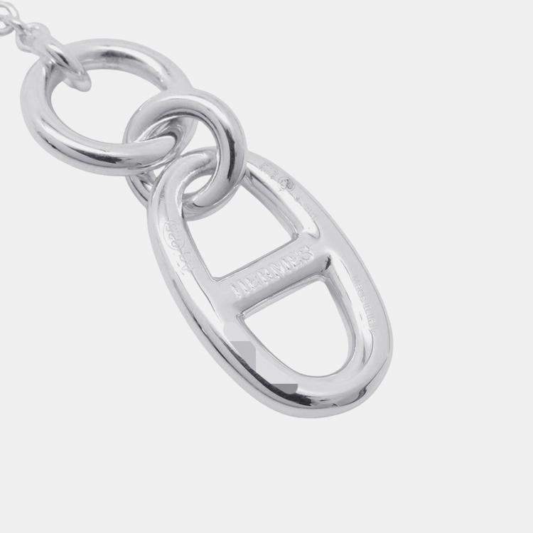 Pre Owned Hermes Chaine D'Ancre Amulette Necklace Sv925