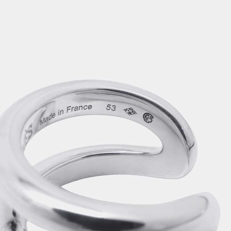 Pre Owned Hermes Osmoz Ring Size Pm/53/#13 Sv925
