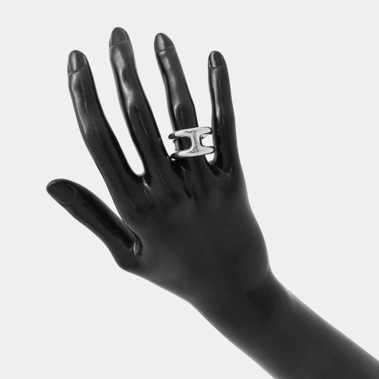 Pre Owned Hermes Osmoz Ring Size Pm/53/#13 Sv925