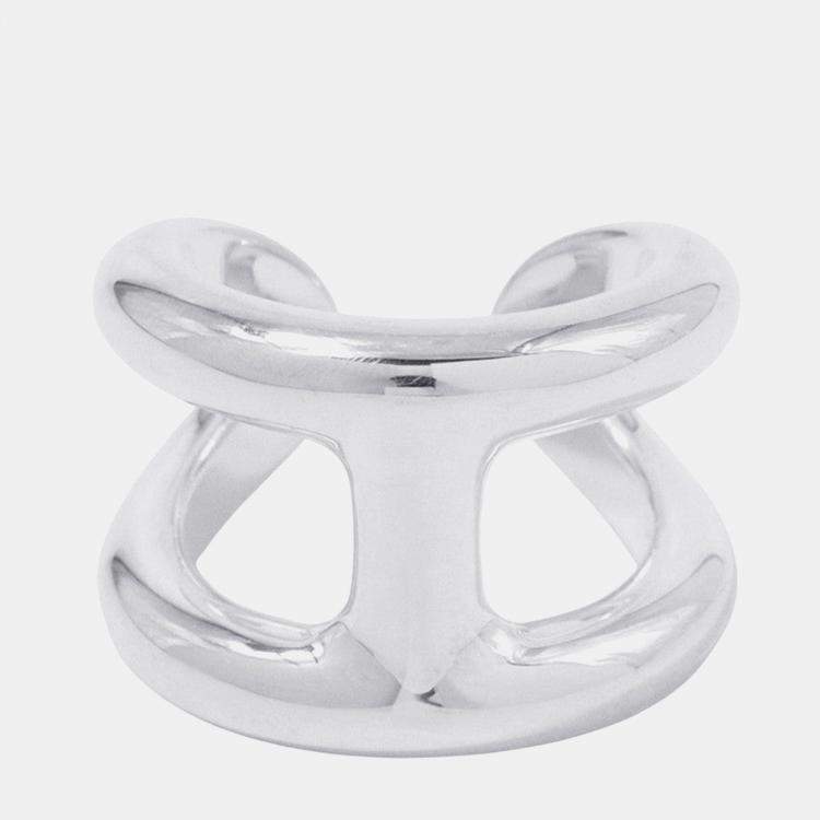Pre Owned Hermes Osmoz Ring Size Gm/52/#12 Sv925