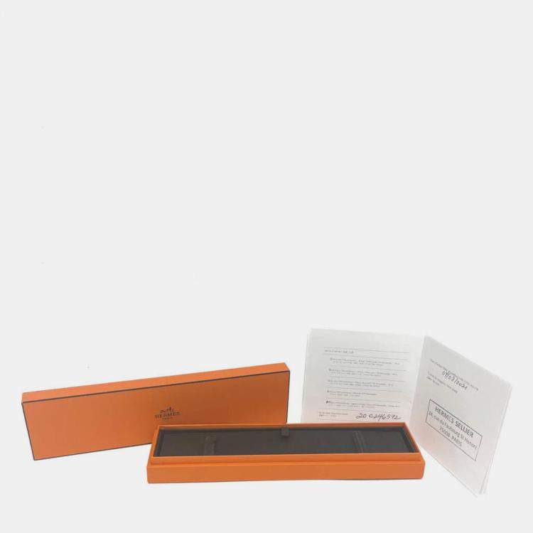 Pre Owned Hermes Chaine D'Ancre MM Silver 925 No Stone Link Bracelet Silver