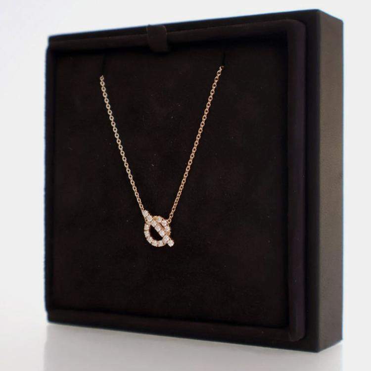 Pre Owned Hermes Finesse Pendant Necklace