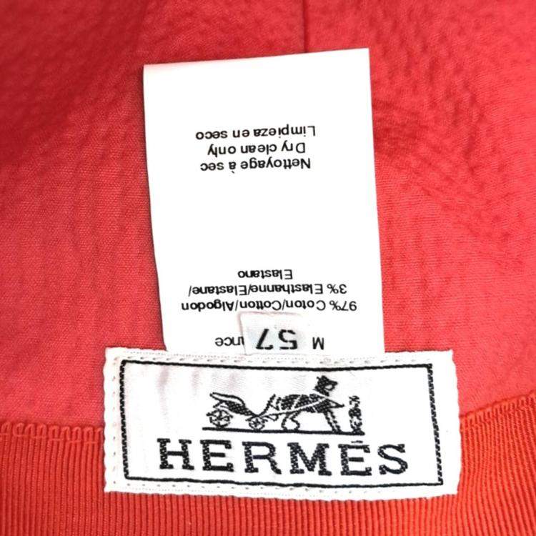 مملوكة مسبقًا Hermes Cotton cap hat