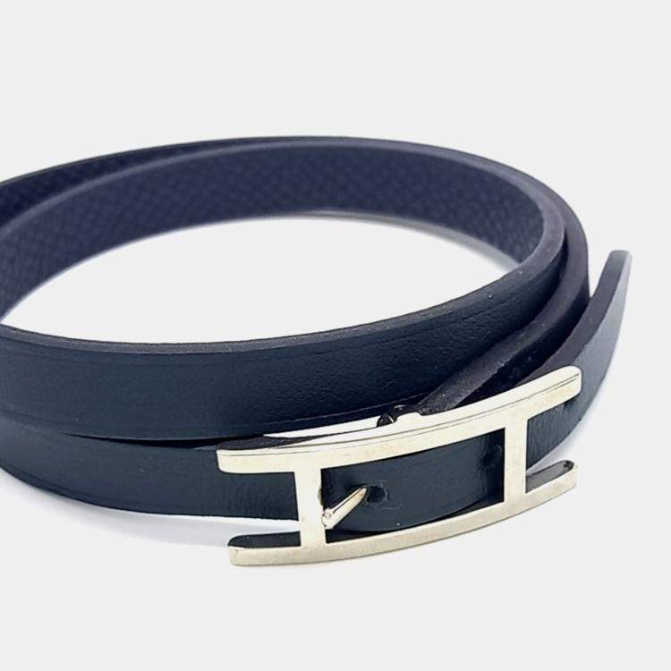 Pre Owned Hermes Behappy Double Strap Bracelet