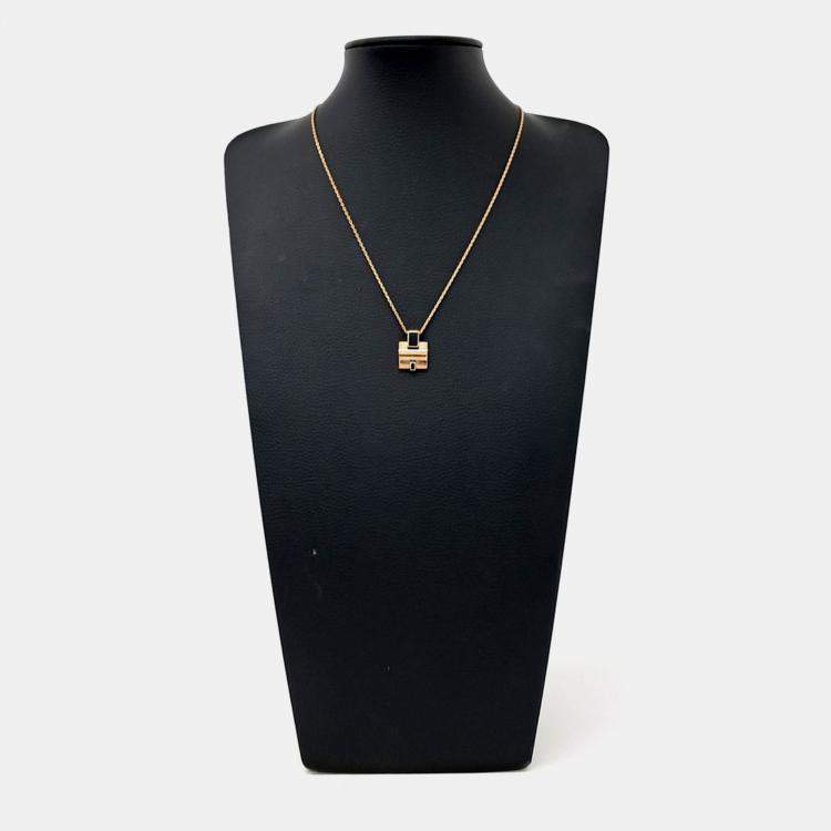 Pre Owned Hermes metal plating Eileen Necklace