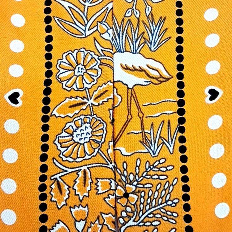 Pre Owned Hermes Orange Twilly