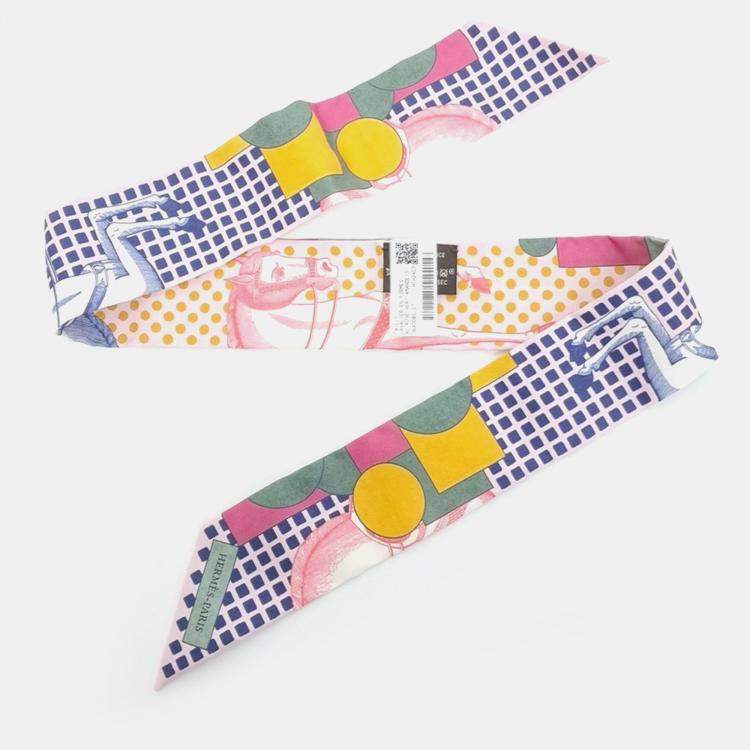 Pre Owned Hermes Silk Twilly