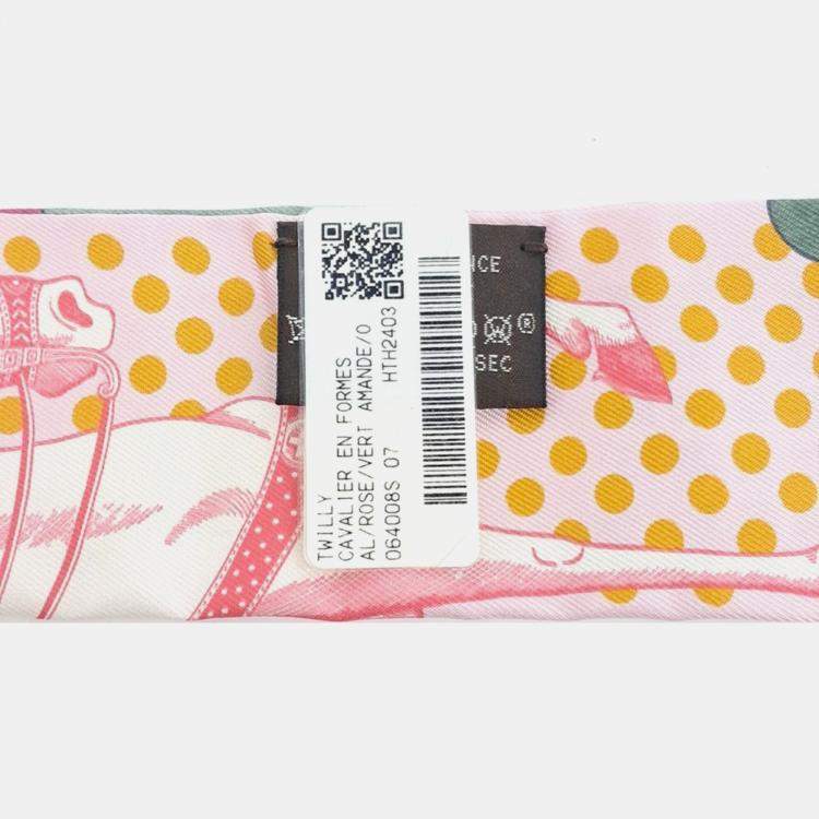 Pre Owned Hermes Silk Twilly