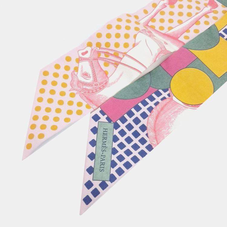 Pre Owned Hermes Silk Twilly