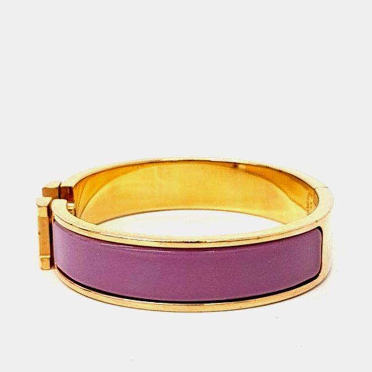 Pre Owned Hermes Gold Tone Clickash