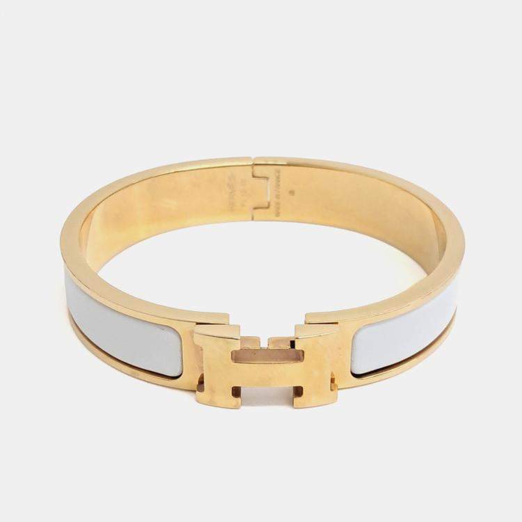 Pre Owned Hermes Gold Tone Clickash
