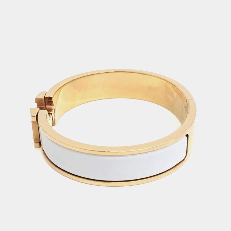 Pre Owned Hermes Gold Tone Clickash