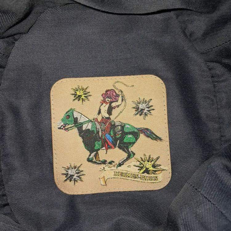 Pre Owned Hermes  Denim Bucket Hat