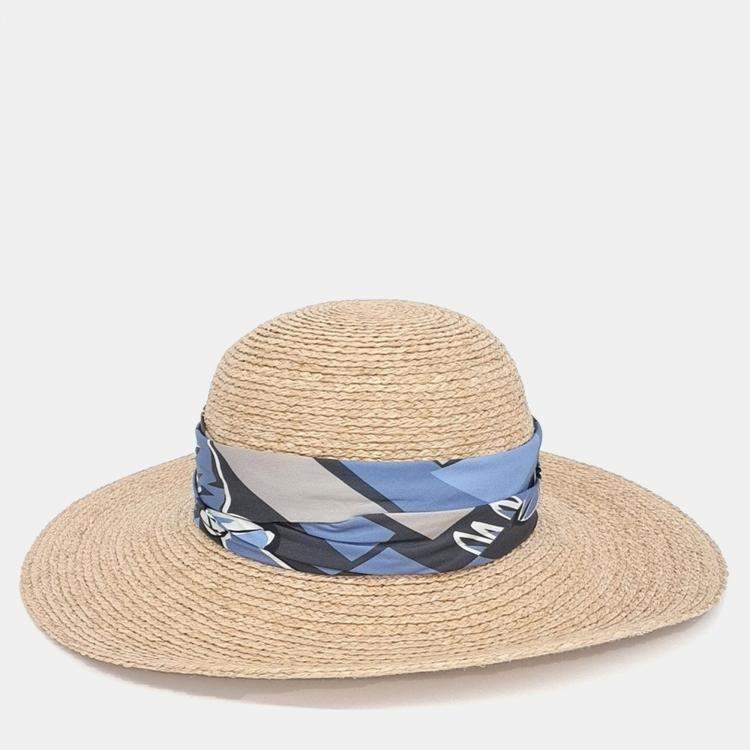 مملوكة مسبقًا Hermes Raffia Hat