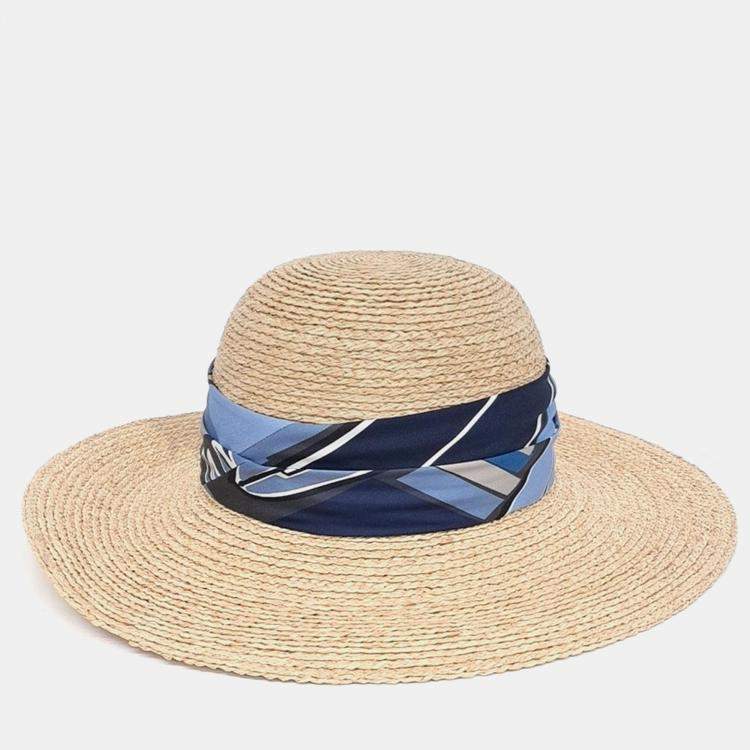 مملوكة مسبقًا Hermes Raffia Hat
