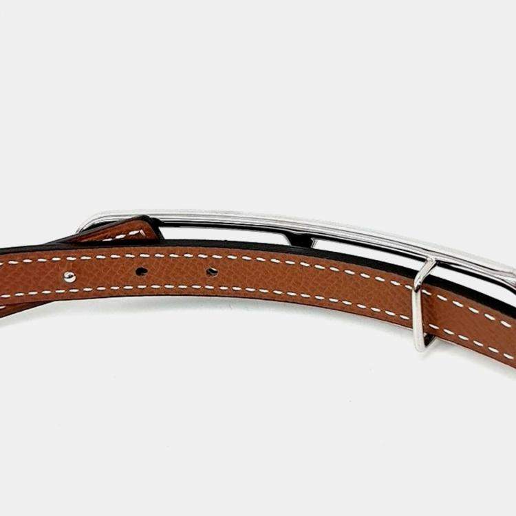 Pre Owned Hermes Rulis Reversible Belt