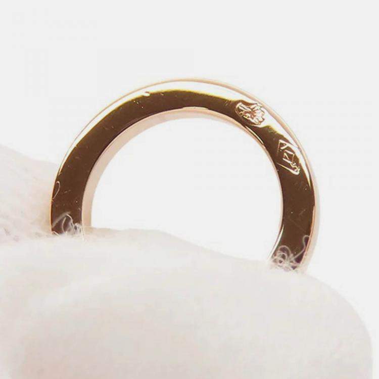 مملوكة مسبقًا Hermes Chaine D'Ancre Bracelet Verso Size XS 18k Rose Gold and Black Ceramic